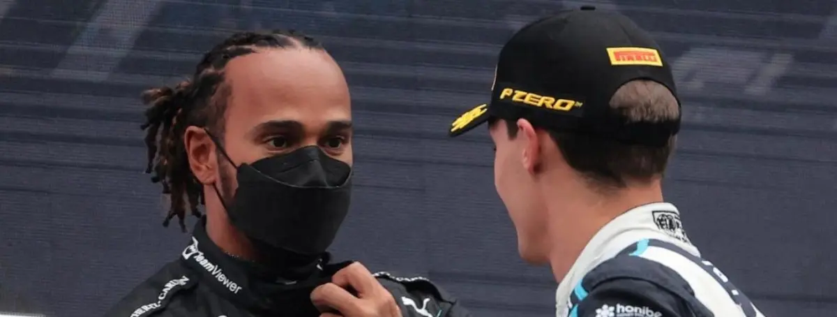 Impactante confesión de Hamilton sobre Russell: quería a otro al lado