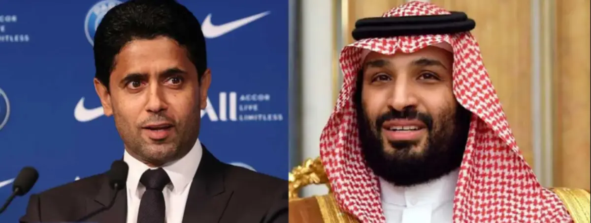 Vasta locura de Bin Salmán por un descarte de Al-Khelaifi, 70 millones