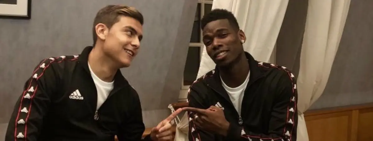 Equipazo de la Juve: giro con Dybala, Pogba y el galáctico de Mourinho