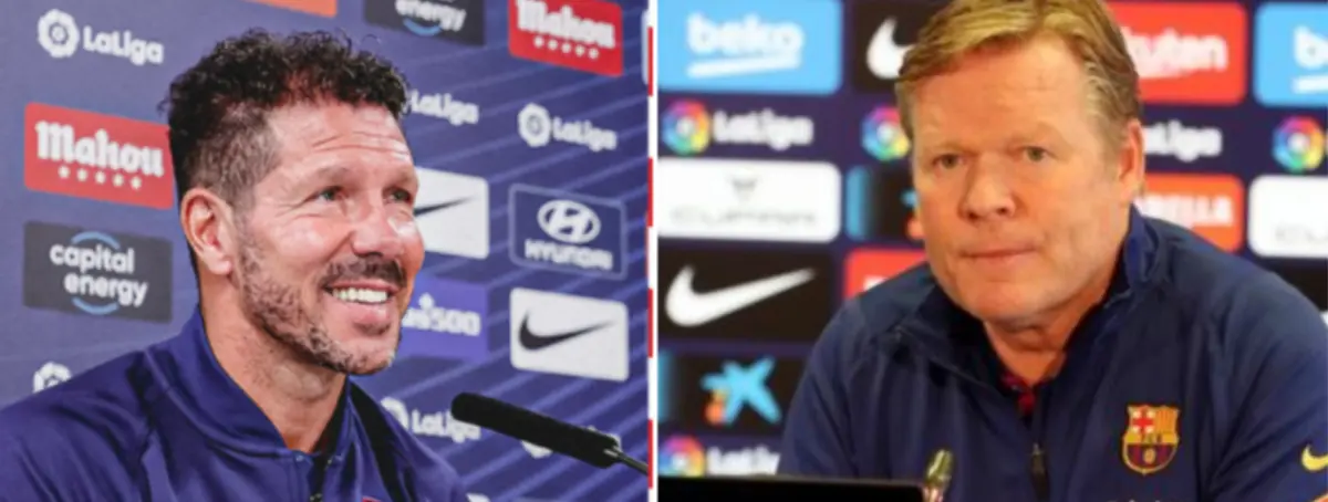 Guiño de Simeone al descarte de Koeman en 2021: Llorente lo agradecerá