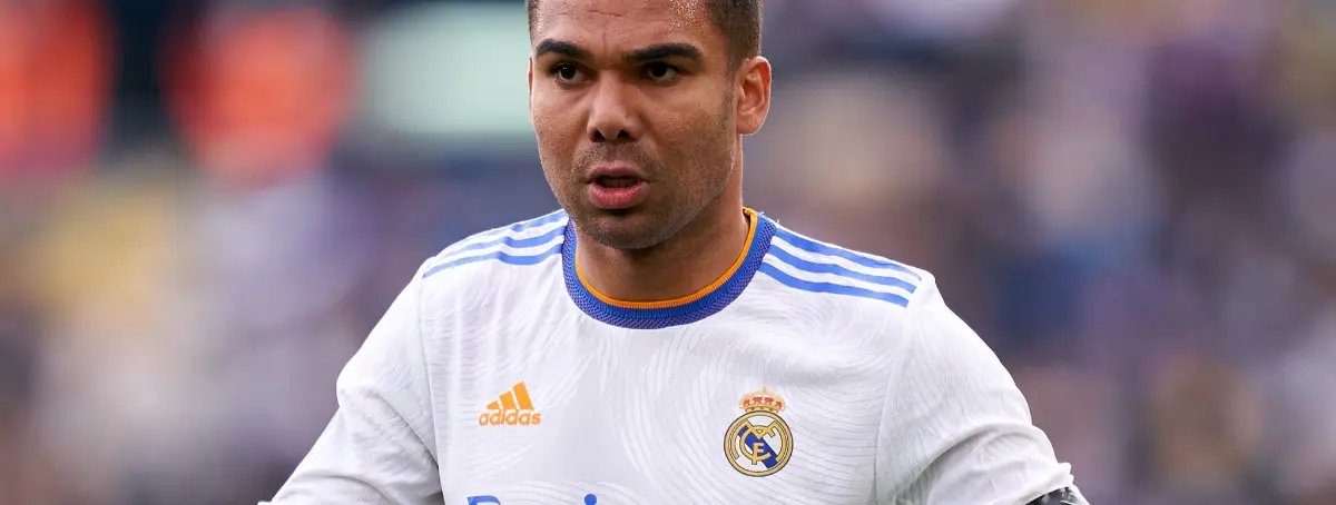 Casemiro, incómodo: tras 7 años, un compañero amenaza su titularidad