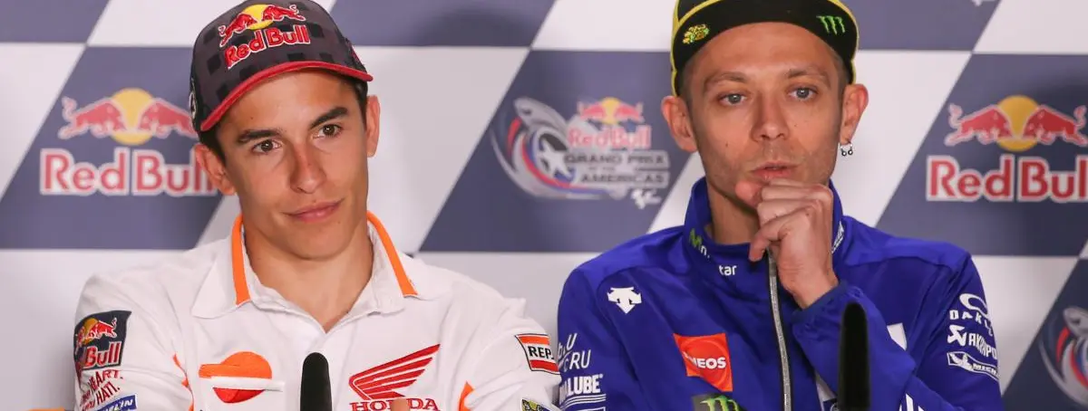 Márquez reta a Valentino Rossi; Suzuki y Aprilia es ven ganando