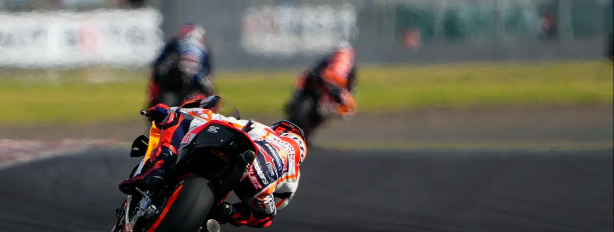 Honda se hunde: Marc Márquez recae de su diplopia y es baja indefinida