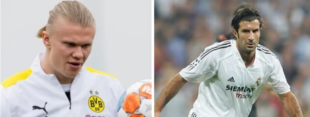 Florentino Pérez: ¿Repetirá con Haaland la misma jugada que con Figo?