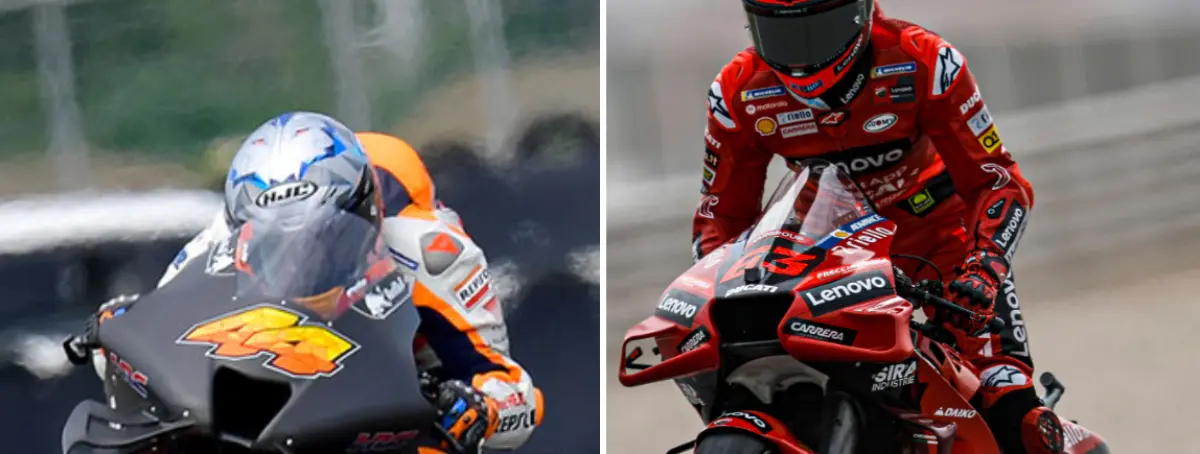 Espargaró y Bagnaia reaccionan en Argentina; Marc Márquez, más cerca