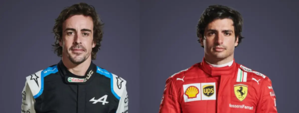 Sainz deja KO a Schumacher en Ferrari y Alonso quiere seguir sus pasos