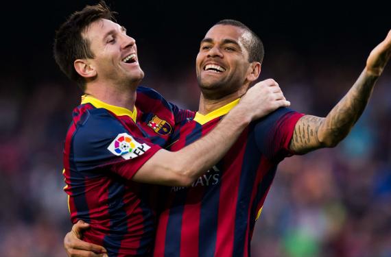 Así convenció Leo Messi a Dani Alves para que regresase al Barça
