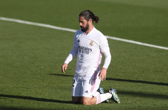 La decadencia de Isco en el Madrid, a la luz: su futuro es un polvorín