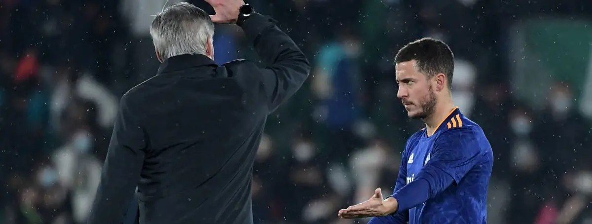 Nuevo problema, este definitivo, con Eden Hazard: Ancelotti, decisivo