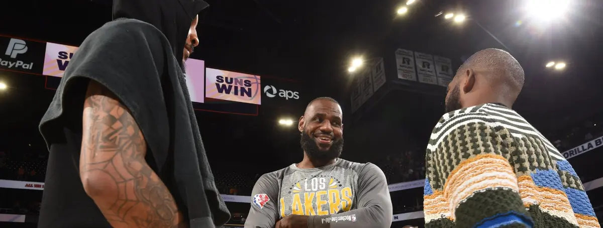 LeBron James depende de un amigo; Doncic, Jokic y Embiid, a por el MVP