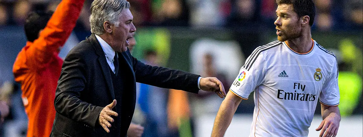 Xabi Alonso espera a Carlo Ancelotti ¿El nuevo Zinedine Zidane?