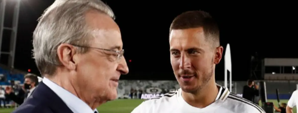 El plan de Hazard definido: el belga rechaza la decisión de Florentino