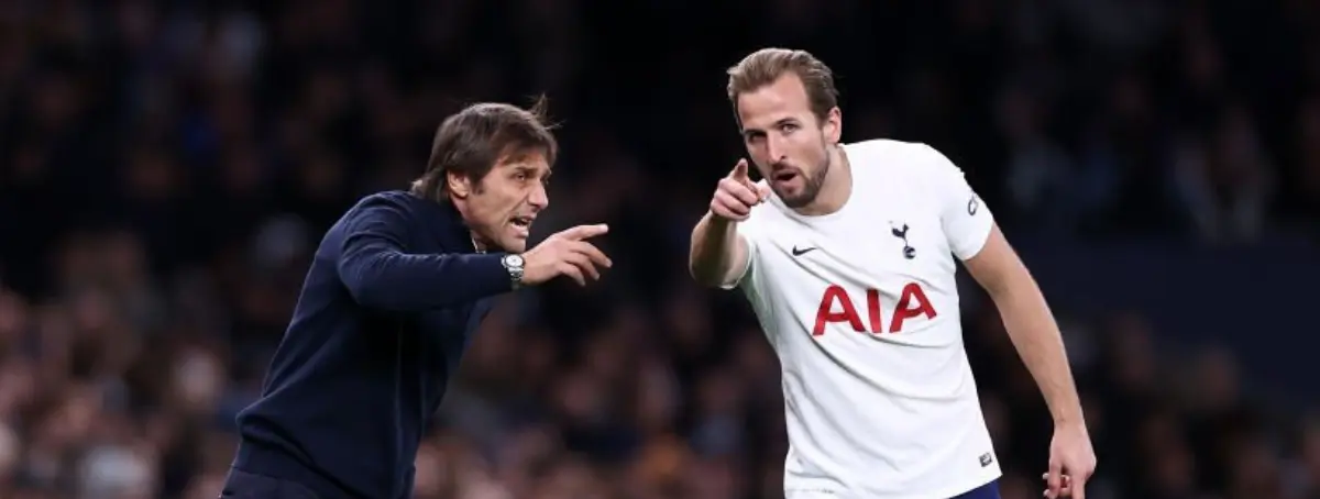 Bofetón al United: Así echará el resto Conte para retener a Kane