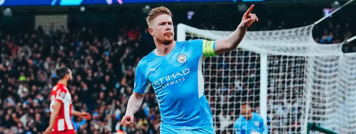El sueño de Florentino, quitarle a De Bruyne al City de Guardiola