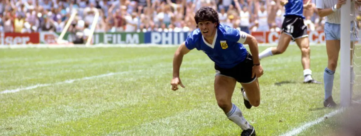 Maradona tenía razón: subasta récord por su camiseta original del 86