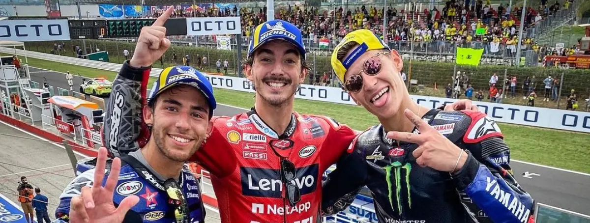 Pese al optimismo, Bagnaia y Márquez, un paso por detrás en Portugal