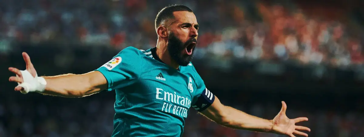 En el Real Madrid lo saben: Salah es la única alternativa a Benzema