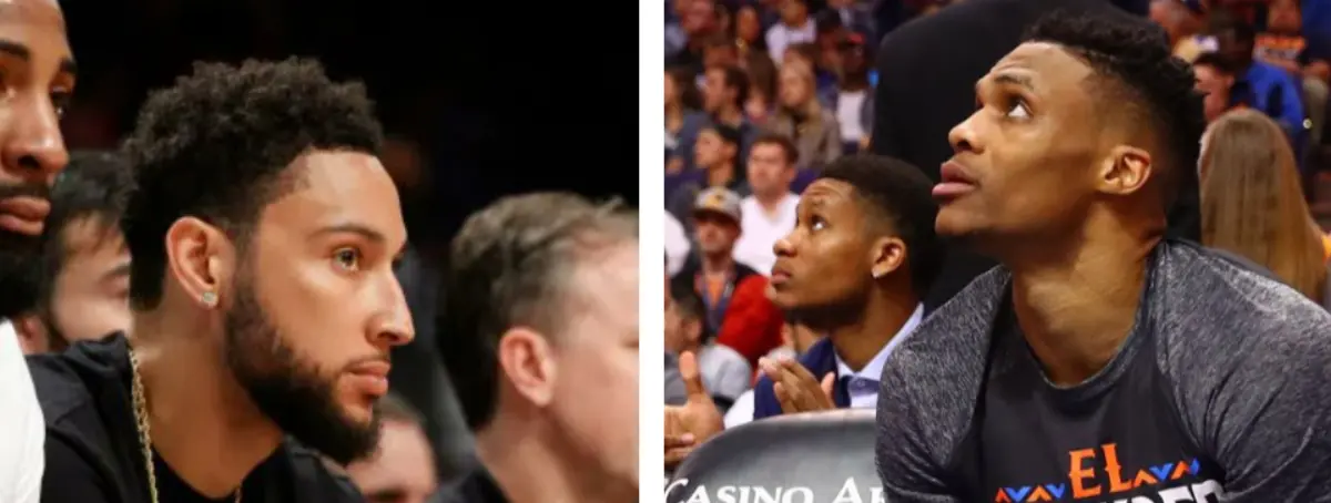 Terror en Nets y Lakers: Simmons rompe a Durant; Westbrook a LeBron