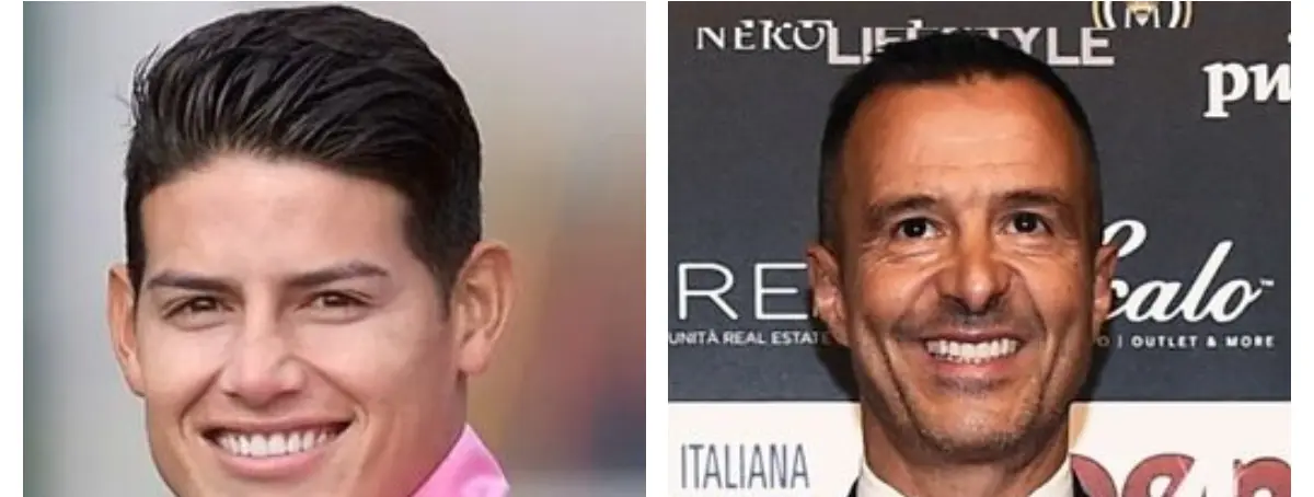 Bomba de James Rodríguez: se lo pide a Jorge Mendes y Colombia alucina