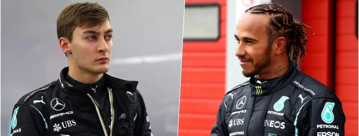 Hamilton admite lo impensable para Mercedes y Russell tiene la culpa