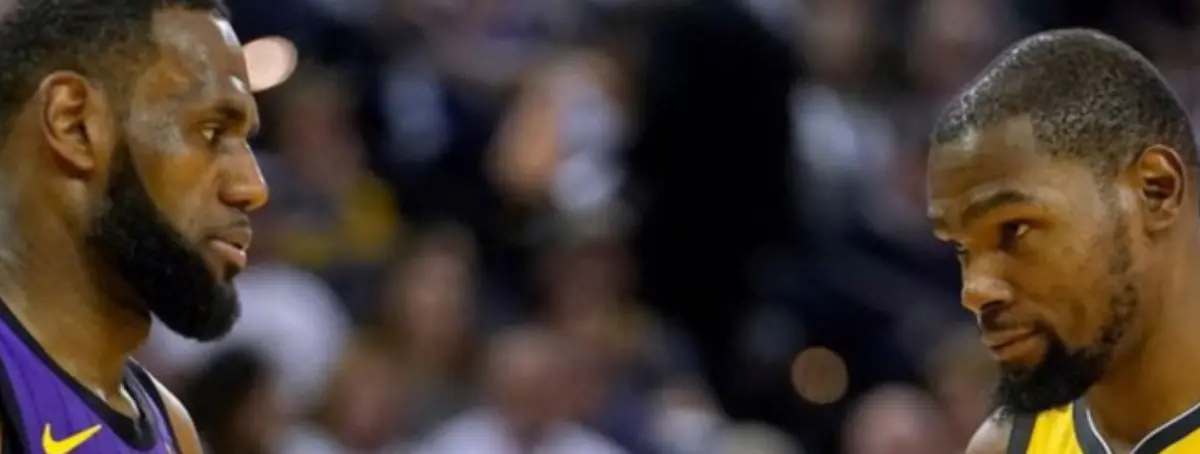 El temprano adiós de LeBron James y Kevin Durant, la NBA perpleja