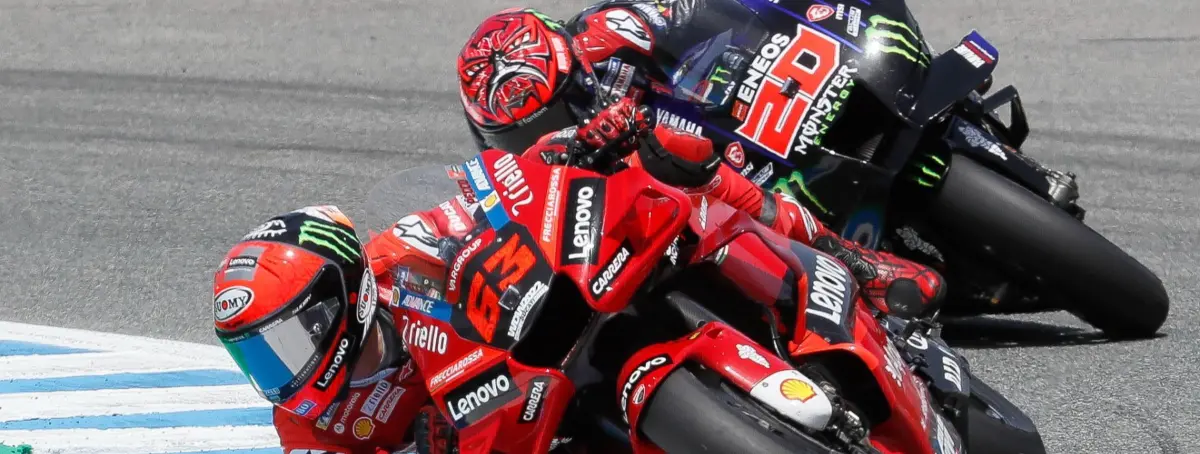 Quartararo se encuentra un incendio en Yamaha y Bagnaia otro en Ducati