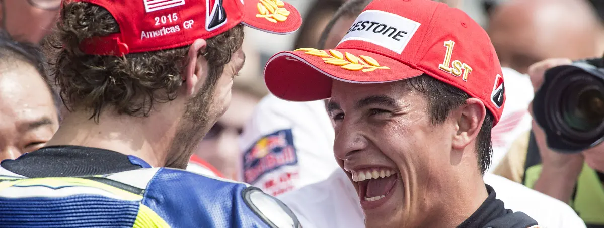 Marc Márquez vuelve a poner a Valentino Rossi entre él y su futuro