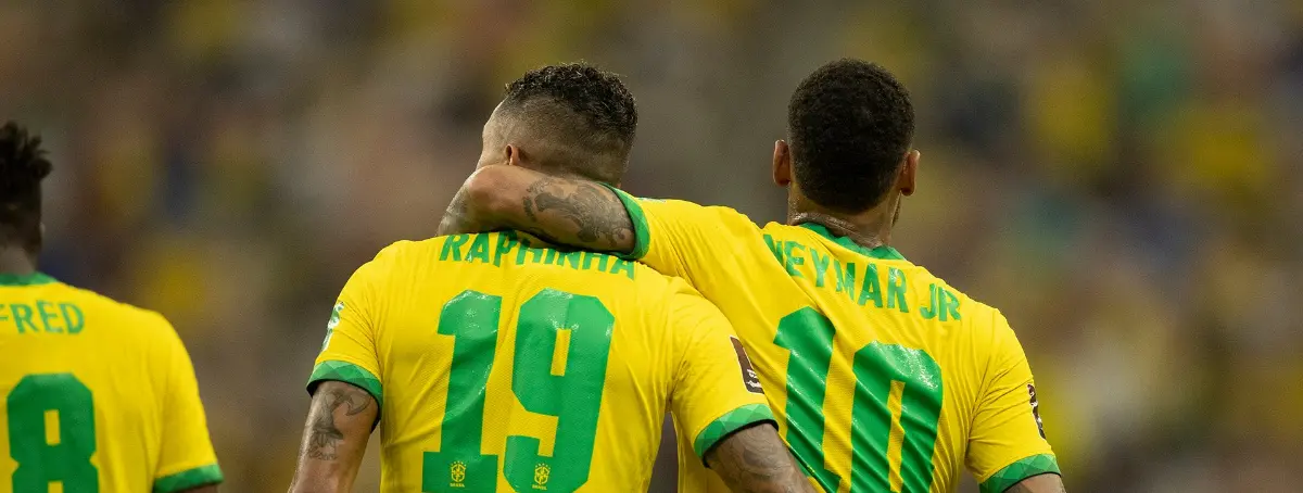 Los goles de Rodrygo al City no valen, el socio de Neymar es el '10'