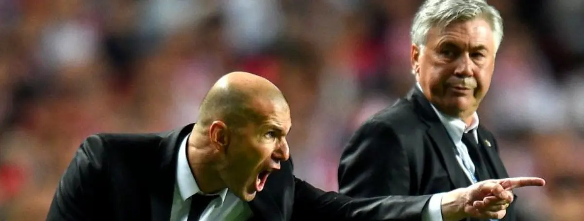 Florentino tenía un plan: los galácticos eran Ancelotti y Zidane