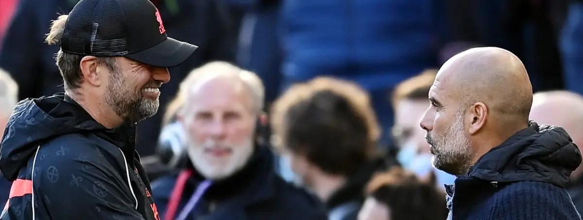 Dardo envenenado de Guardiola a Klopp: el del Liverpool cobra venganza