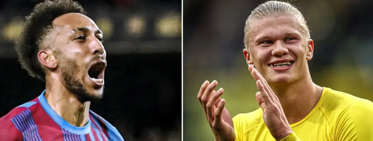 Haaland provoca su huída del City: será el recambio de Aubameyang