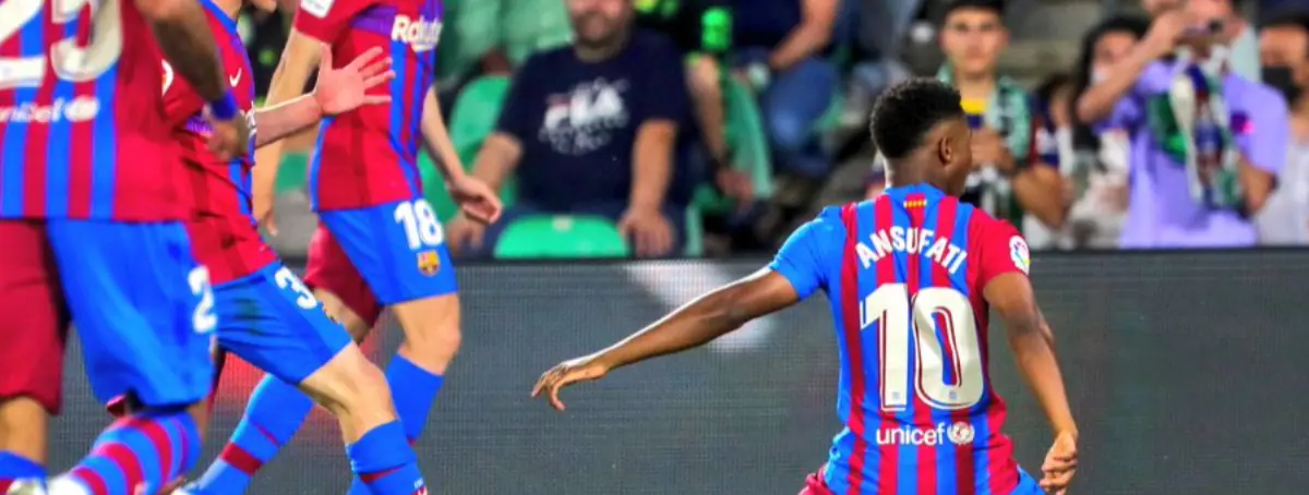 Ansu Fati y Aubameyang conocen la estrella mundial del nuevo tridente