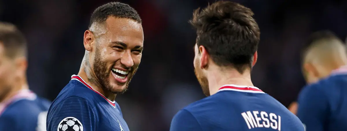 El bombazo de 200 kilos que tiene Al-Khelaifi: Neymar y Messi alucinan