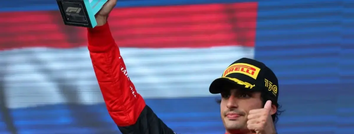 Sainz confía en España para que Ferrari pase al Red Bull de Verstappen