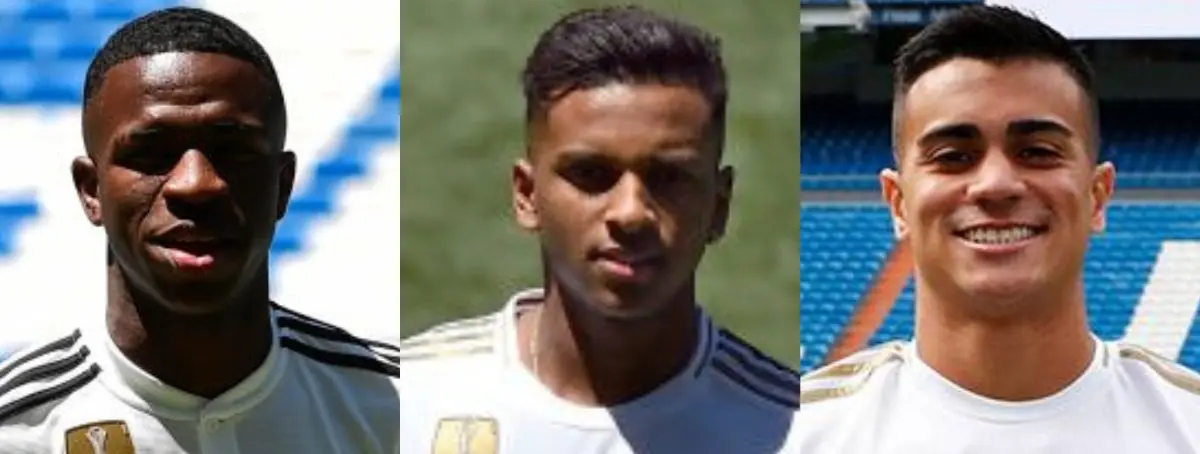 El regreso de Reinier a LaLiga con Vinicius y Rodrygo como ejemplos