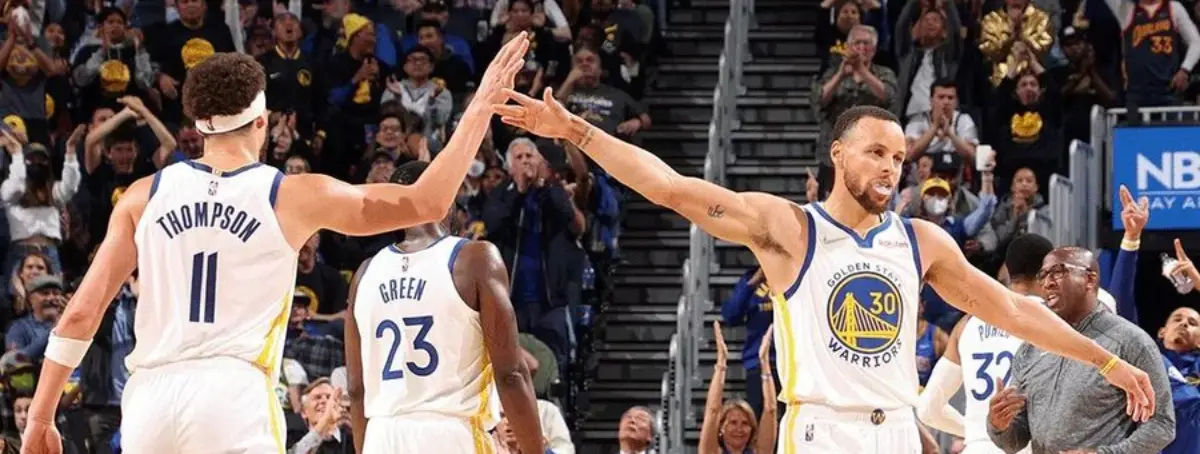 Steph Curry y Thompson ya tienen a su baza extra para hundir a Doncic