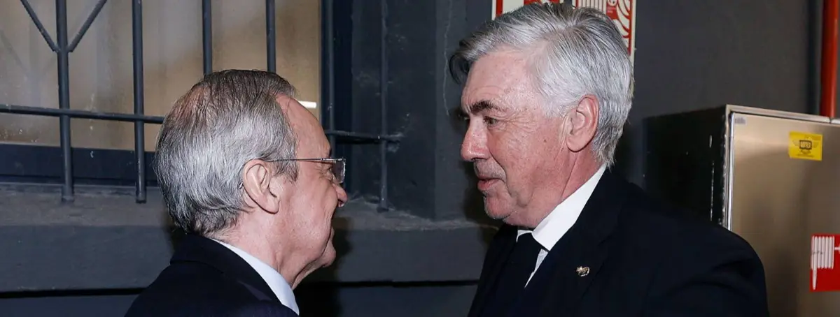 Renovación de por vida: Florentino deja contento a Ancelotti