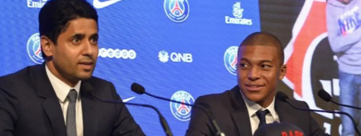 La felicidad del PSG por Mbappé dura poco, Al-Khelaïfi está hundido