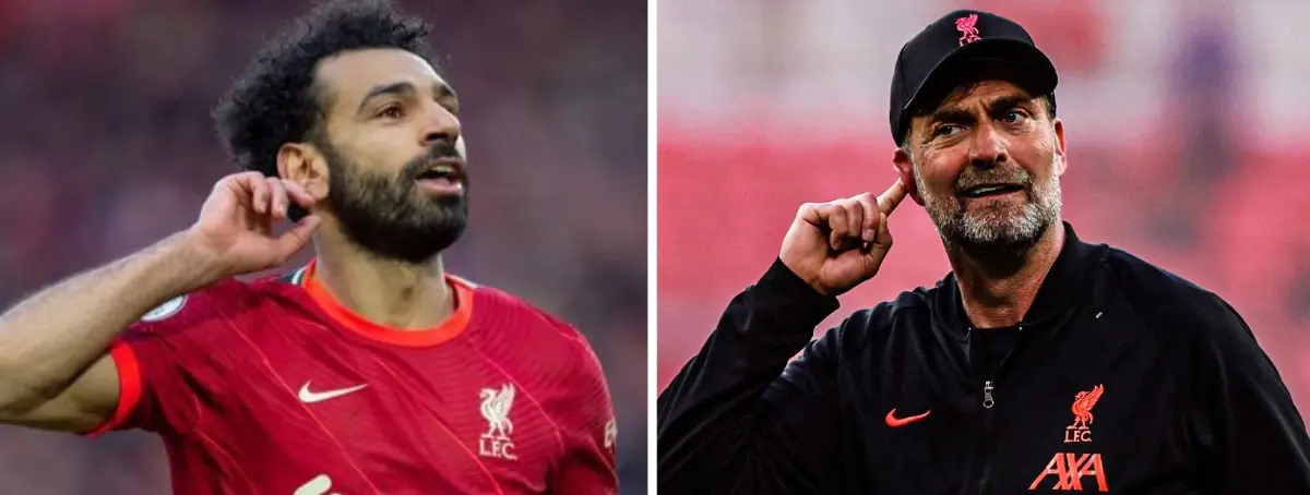 Lío en Liverpool con la venganza en Champions: Salah y Klopp se retan
