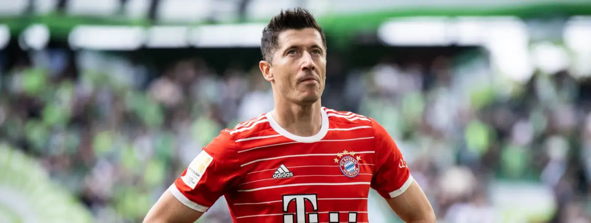 Lewandowski se declara en rebeldía en el Bayern y el Barça sin dinero