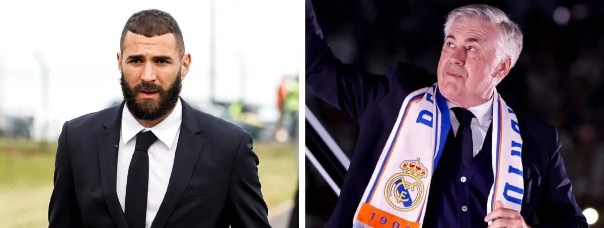 Lío: Florentino no convence, Ancelotti frustrado y Benzema, culpable