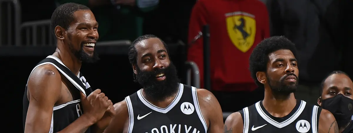 Harden e Irving podrían volver a jugar juntos y gratis, Durant solo