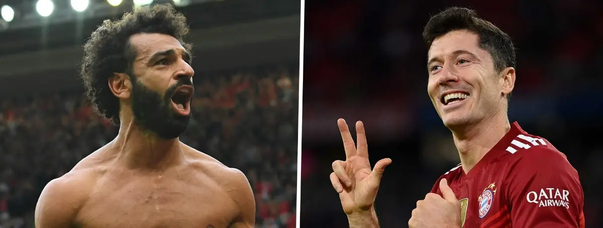 Salah sigue con su venganza: al Barça gratis en 2023 con Lewandowski