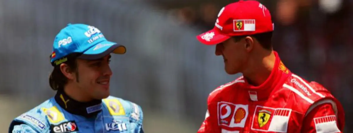 Alonso supera a Schumacher y deja atrás a Hamilton: Alpine lo celebra