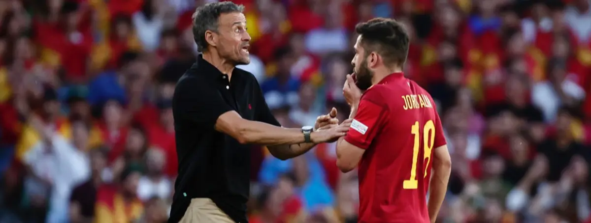 Luis Enrique recula: Jordi Alba es su nuevo mejor aliado en La Roja