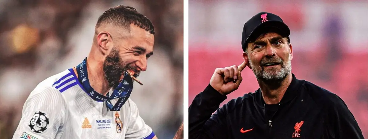 Klopp lo tenía apartado: echa al amigo de Benzema y 'héroe' del Madrid