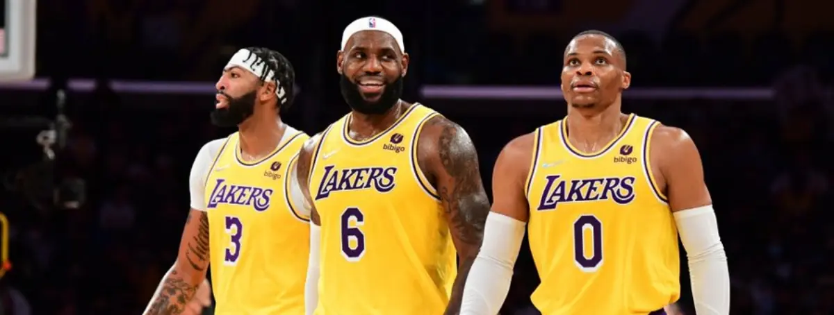 Revolución en Lakers con 5 nuevos aliados de LeBron, Davis y Westbrook