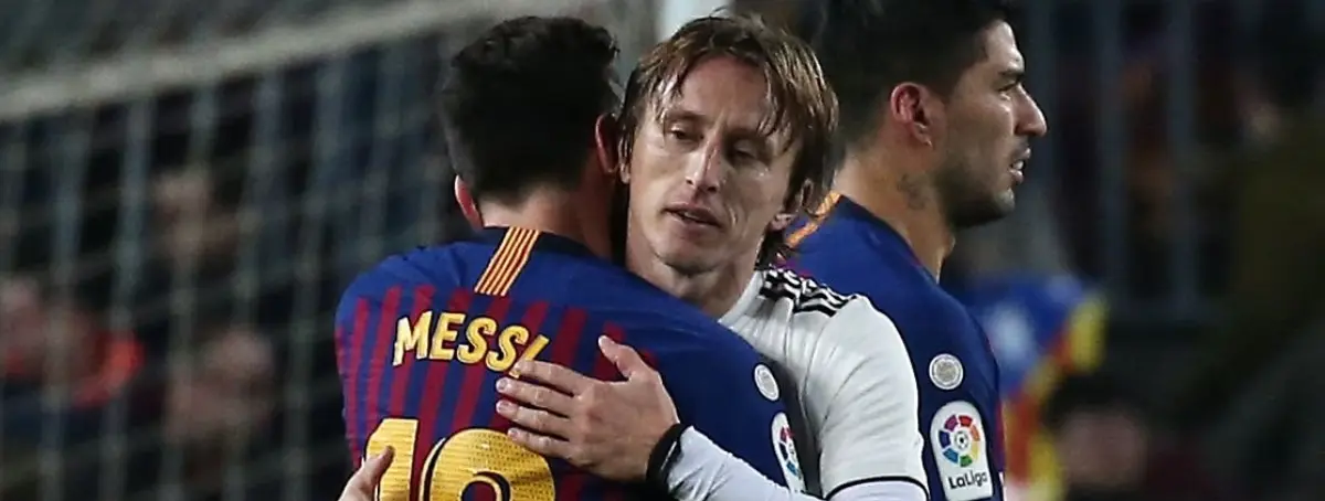 Modric mosquea al Madrid: se rinde a Messi en pleno fervor por Benzema