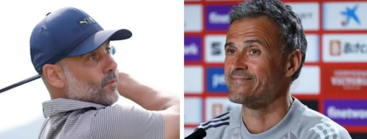 Guardiola enfada a Luis Enrique: 70 kilos pero problemón en Manchester