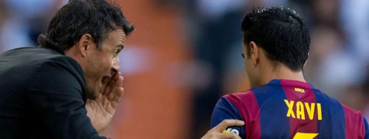 Xavi sigue a Luis Enrique y se enfrenta a un peso pesado del Barça